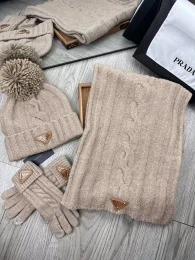 prada hat and echapres and glove set s_127aa46